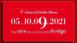 Salone del Mobile di Milano a Settembre 2021