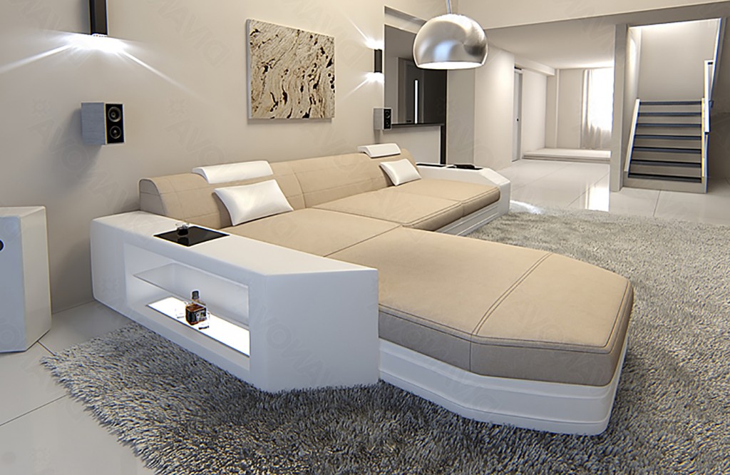 divano moderno angolare